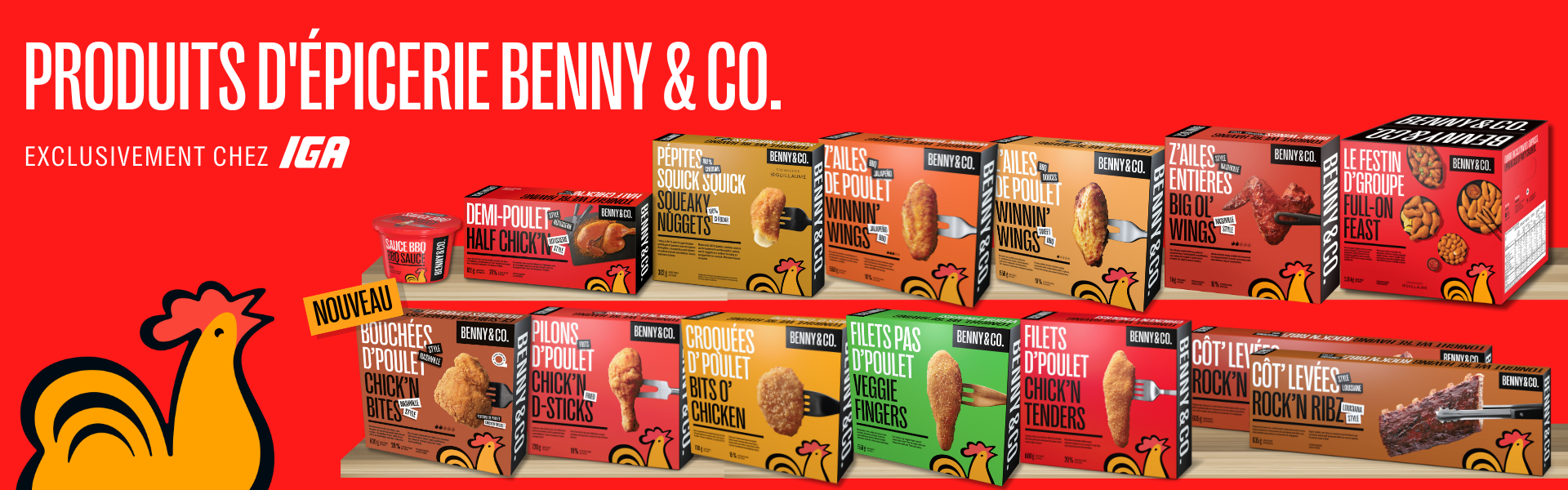 Produits d'épicerie - Benny & Co.