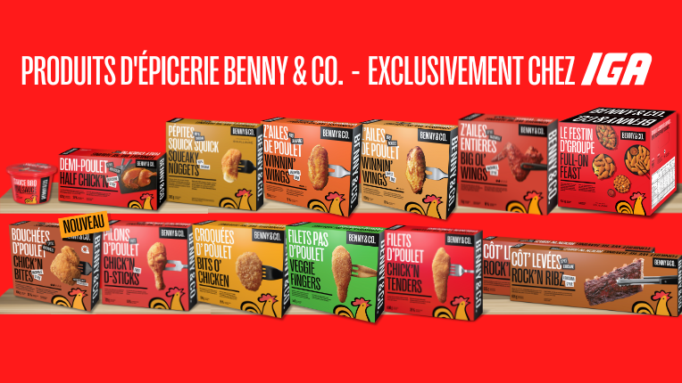 Produits d'épicerie - Benny & Co.