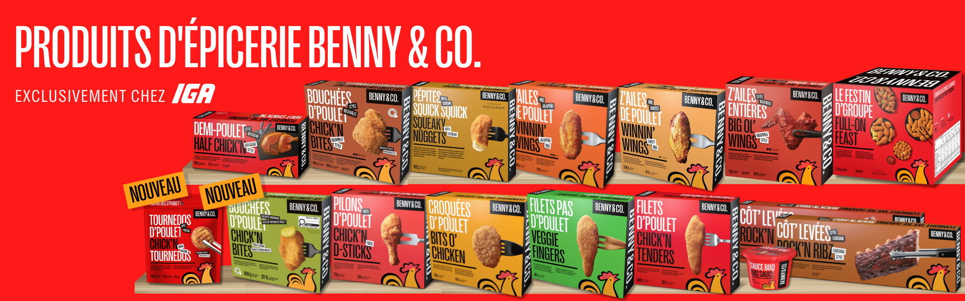 Produits d'épicerie - Benny & Co.