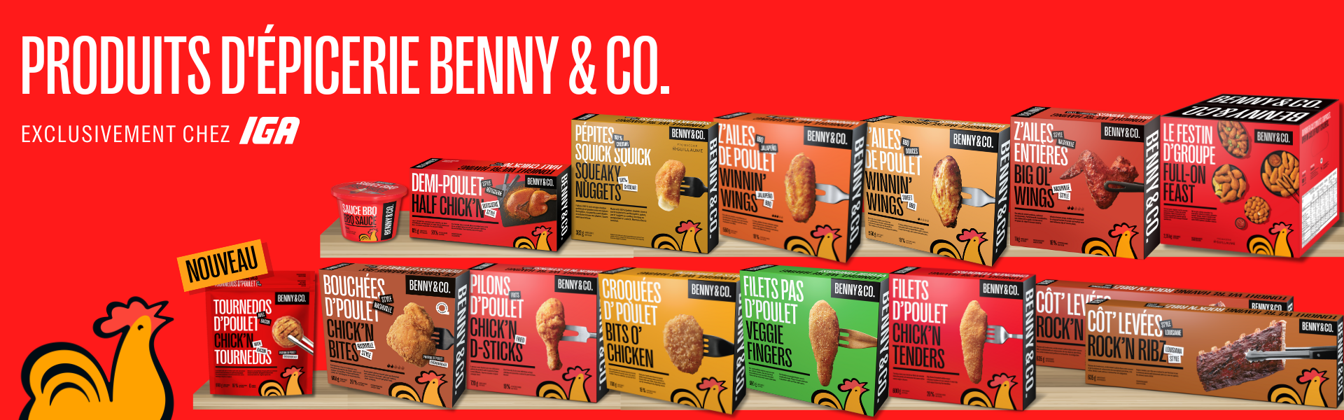 Produits d'épicerie - Benny & Co.